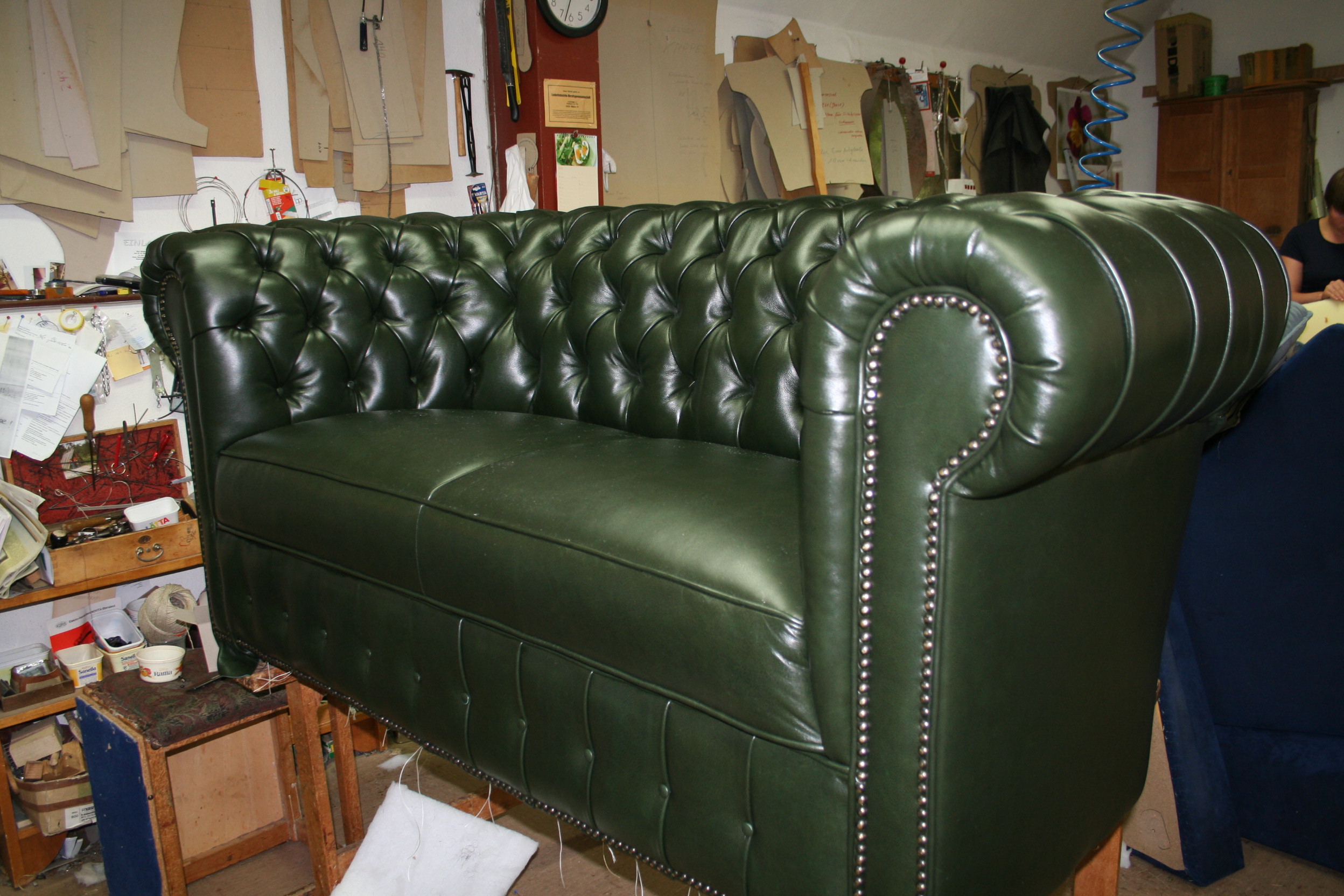 Aufgepolstertes Sofa