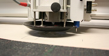 CNC-Zuschnitt in der Werkstatt